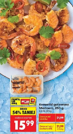 Krewetki gotowane Marinero