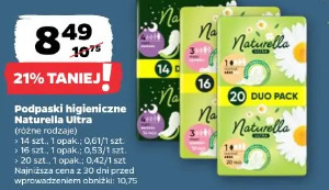 Podpaski higieniczne Naturella Ultra