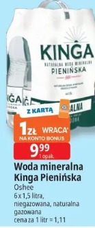 Woda mineralna Kinga Pienińska Oshee