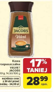 Kawa rozpuszczalna VELVET JACOBS