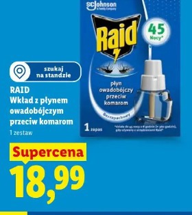 Raid Wkład z płynem owadobójczym przeciw komarom