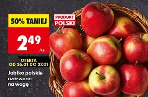 Jabłko polskie czerwone