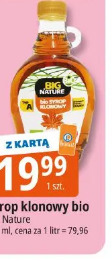 Syrop klonowy bio Big Nature