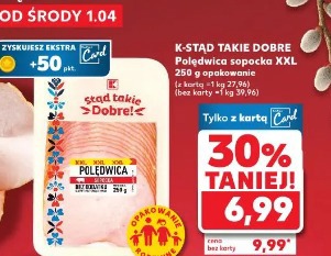 K-Stąd Takie Dobre Polędwica sopocka XXL