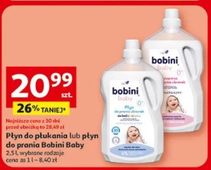 Płyn do płukania lub płyn do prania Bobini Baby