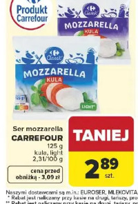 Ser mozzarella Carrefour