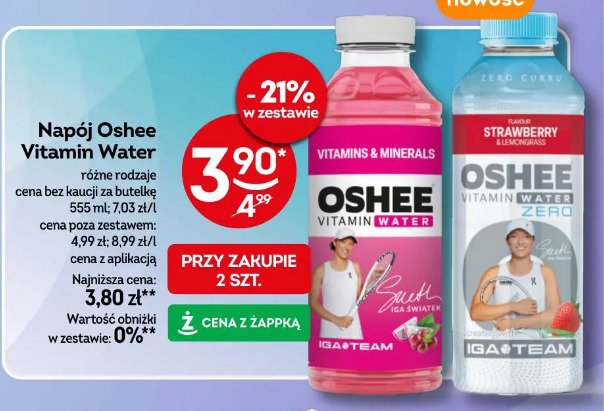 Napój Oshee Vitamin Water