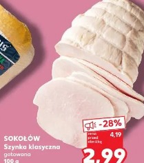 Sokołów Szynka klasyczna gotowana