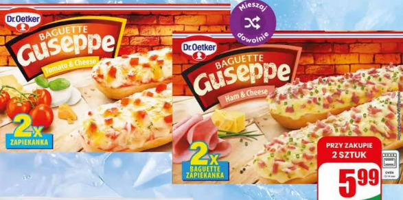 Zapiekanki Guseppe Baguette