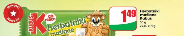 Herbatniki maślane Kubuś