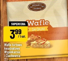 Wafle tortowe kwadratowe Wypiekarnia i Ciachownia