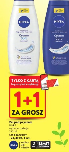 Żel pod prysznic Nivea