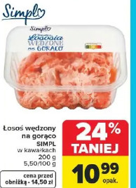 Łosoś wędzony na gorąco SIMPL