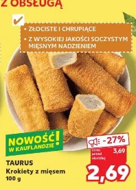 Taurus Krokiety z mięsem