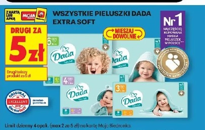 Wszystkie pieluszki Dada Extra Soft