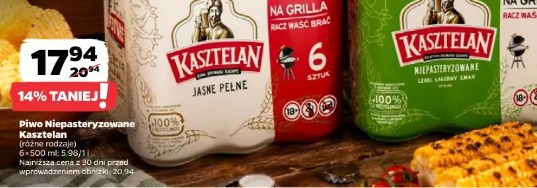 Piwo Niepasteryzowane Kasztelan