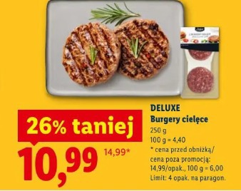Deluxe Burgery cielęce