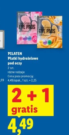 Pilaten Płatki hydrożelowe pod oczy