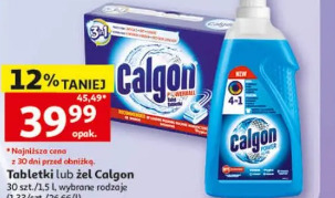Tabletki lub żel Calgon