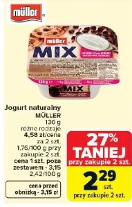 Jogurt naturalny MÜLLER
