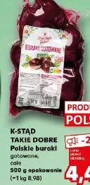K-STAD TAKIE DOBRE Polskie buraki gotowane, całe