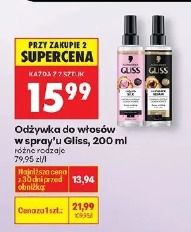 Odżywka do włosów w sprayu Gliss