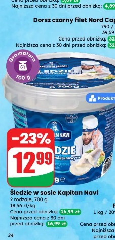 Śledzie w sosie Kapitan Navi