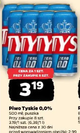 Piwo Tyskie 0%