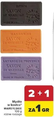 Mydło w kostce Marsylskie
