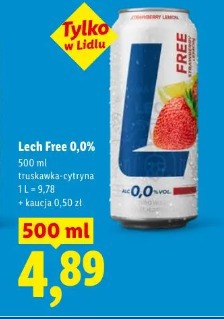 Lech Free 0,0% truskawka-cytryna