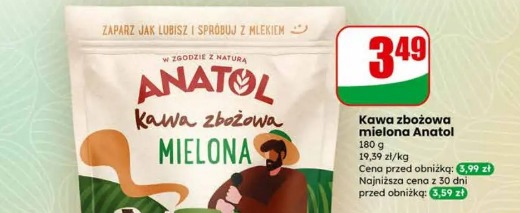 Kawa zbożowa mielona Anatol