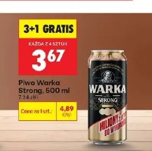 Piwo Warka Strong