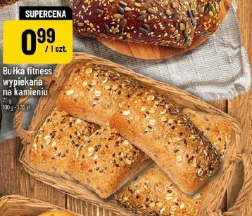 Bułka fitness wypiekana na kamieniu