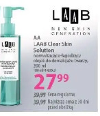AA LAAB Clear Skin Solution normalizująco-łagodzący tonik do demakijażu twarzy