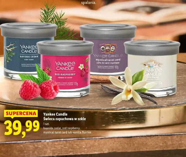 Yankee Candle Świeca zapachowa w szkle
