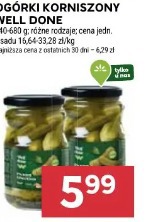 Ogórki korniszone Well Done