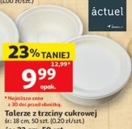 Talerze z trzciny cukrowej