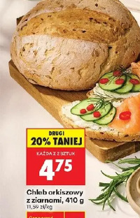 Chleb orkiszowy z ziarnami
