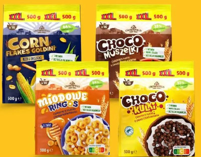 Crownfield Płatki śniadaniowe, XXL