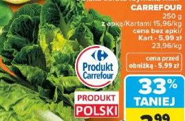 Polska sałata rzymska mini Carrefour