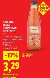 Solevita Nektar z czerwonych grejpfrutów