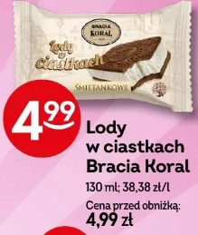 Lody w ciastkach Bracia Koral