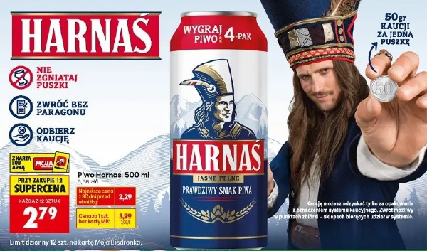 Piwo Harnaś jasne pełne