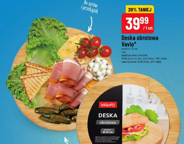 Deska obrotowa Vavio