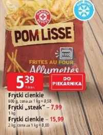 Frytki cienkie Pom Lisse