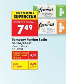 Tampony Femina Satin Sense