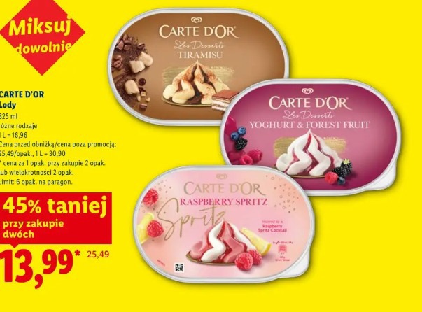 Lody Carte d'or