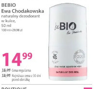 Bebio Ewa Chodakowska naturalny dezodorant w kulce