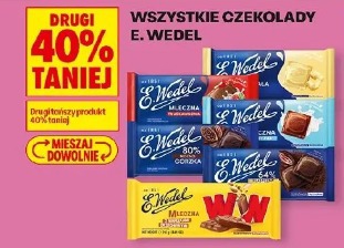 Wszystkie czekolady E. Wedel