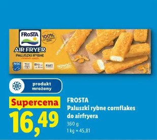Frosta Paluszki rybne cornflakes do airfryera